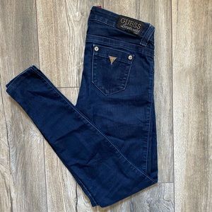 Dark Blue Guess Skinny Jeans